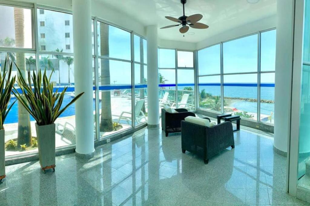 Hermoso Apartamento Vista Al Mar. Edf Palmetto 1 . Cartagena ภายนอก รูปภาพ