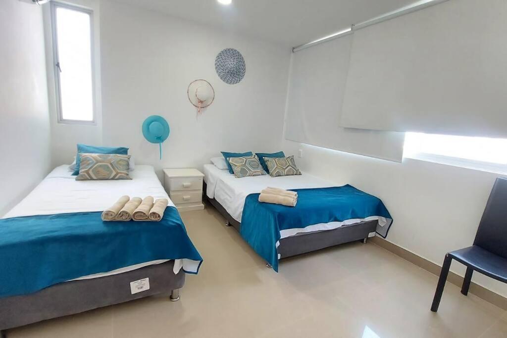 Hermoso Apartamento Vista Al Mar. Edf Palmetto 1 . Cartagena ภายนอก รูปภาพ